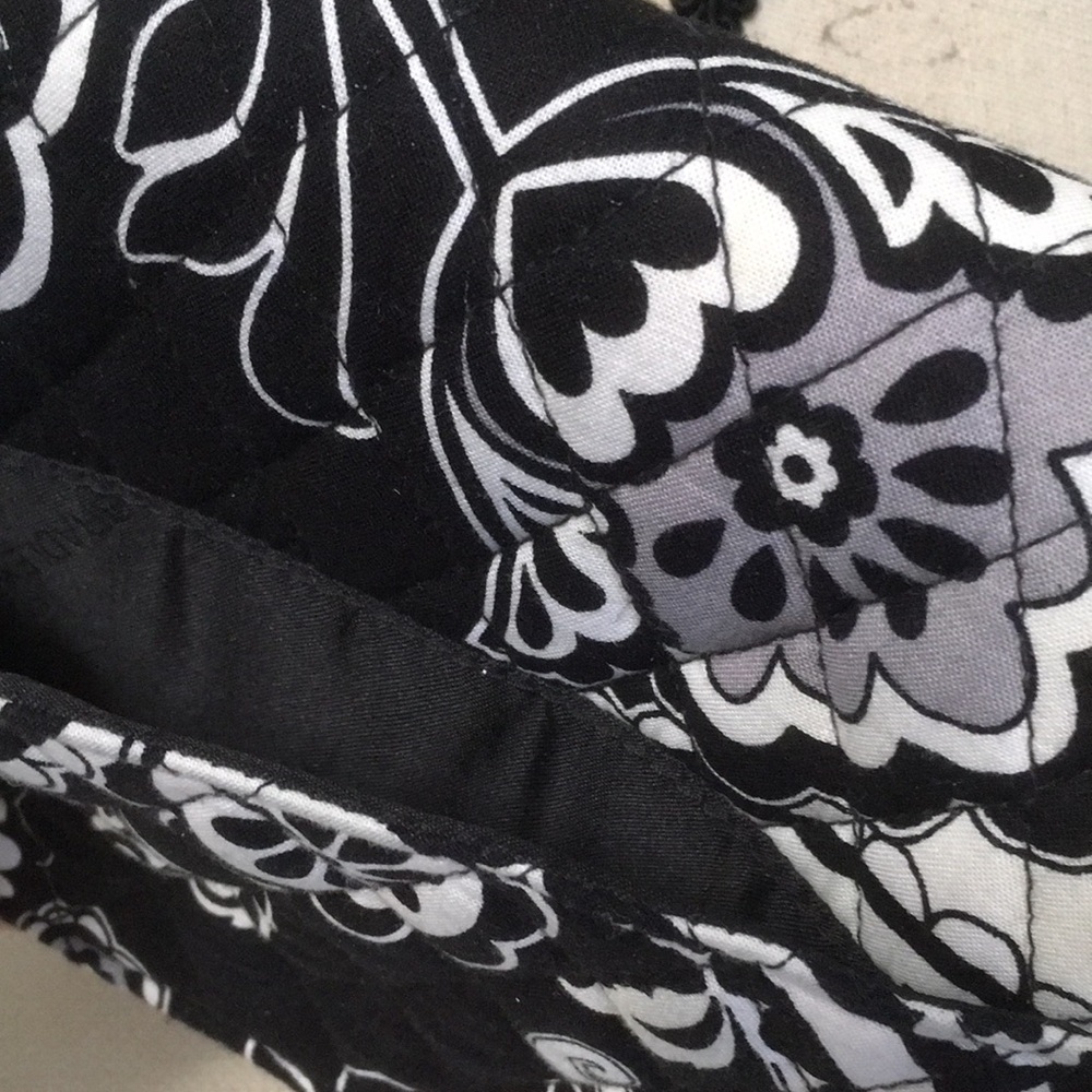 Vera Bradley Turn Lock Shoulder Crossbody Bag in Midnight Paisley - Picture 6 of 13